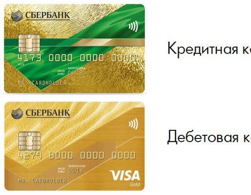Кредитные карты сбера мир